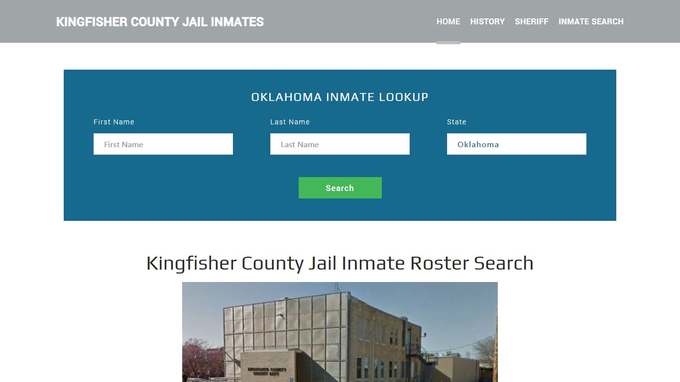 Kingfisher County Jail Inmate Roster Lookup, Kingfisher, OK