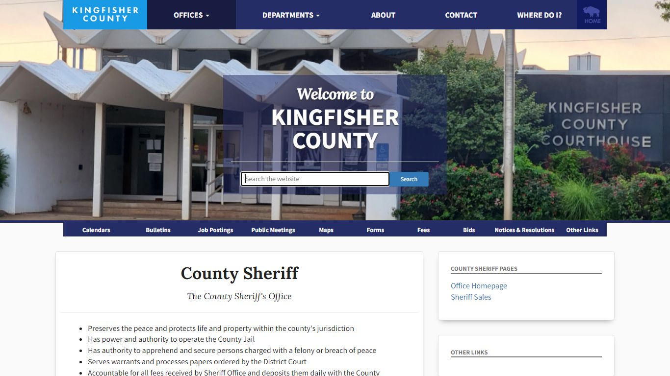 County Sheriff - OKCounties.org